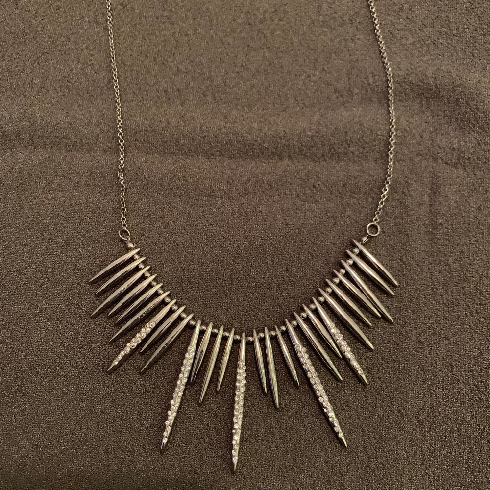 Silver Statement Necklace